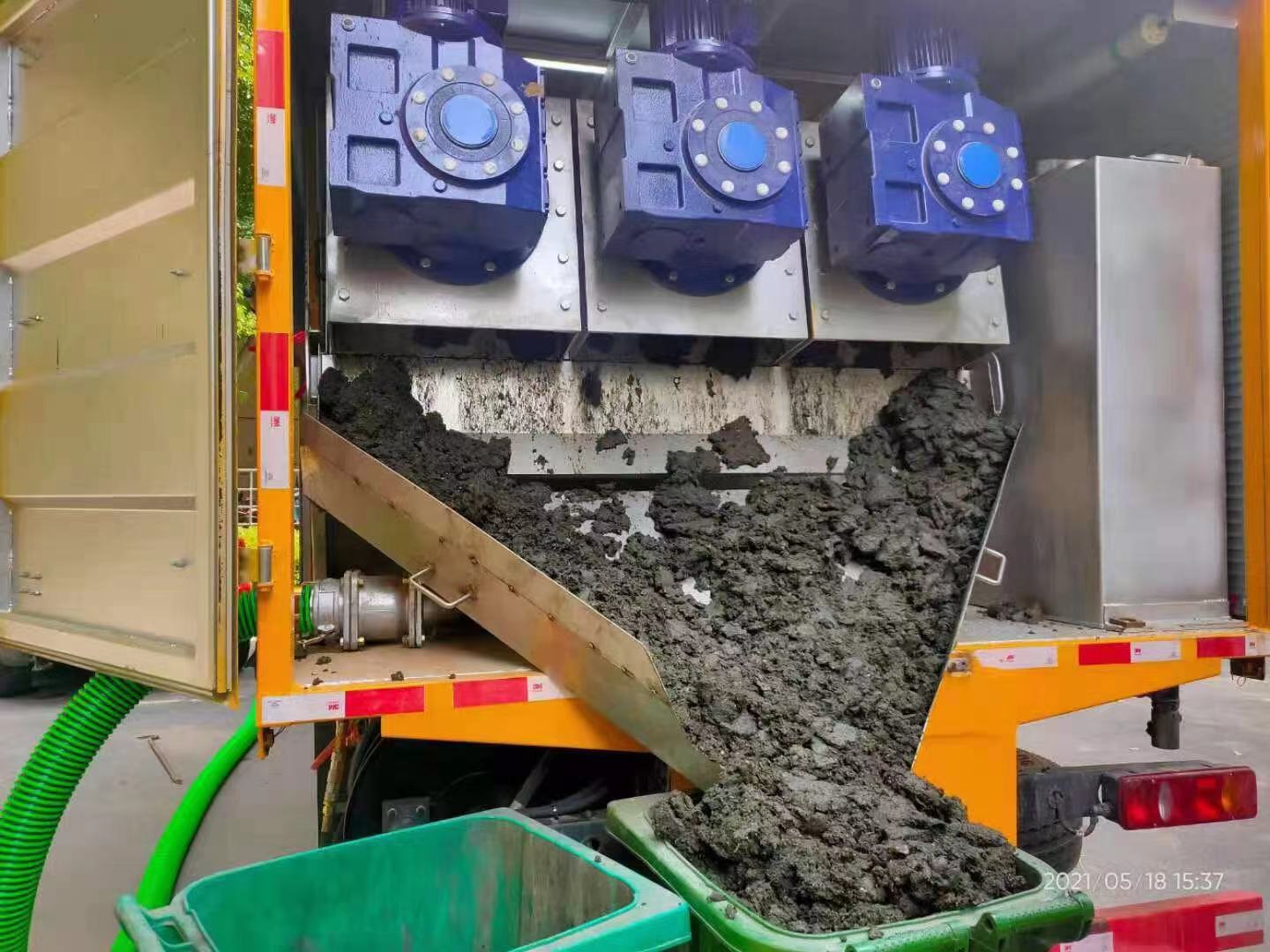 安化化粪池清掏城市维护站-泥浆净化干湿分离处理